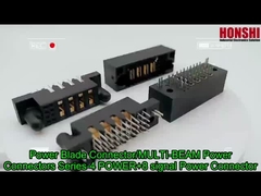 HCP 전원 연결기 4pin 5.08mm 배터리 여성 연결기 40amp 평행 전류를 견딜 수 있습니다