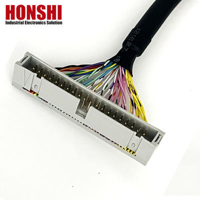 UL20276 인증 40P 보호 리본 케이블 PLC 연결 IDC 상자 헤더 평면 케이블