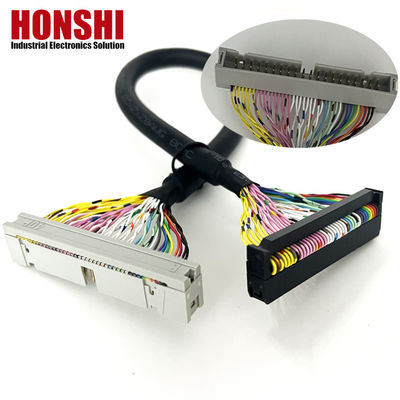 UL20276 인증 40P 보호 리본 케이블 PLC 연결 IDC 상자 헤더 평면 케이블