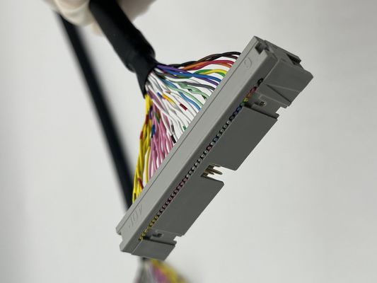UL20276 인증 40P 보호 리본 케이블 PLC 연결 IDC 상자 헤더 평면 케이블