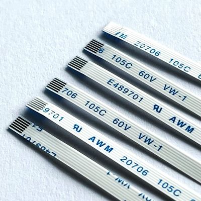 맞춤형 평면 FFC 리본 케이블 UL20624 80c 60v 40 핀 FPC 케이블 자동차용