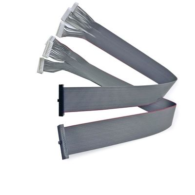 16 핀 평면 IDC 리본 케이블 허리 PVC 폴리에스터 2.54mm 전기 10cm
