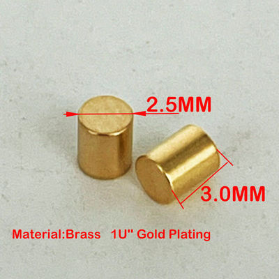 고전력 릴 팩 3A 12V 금판 SMT 포고 핀 3mm 높이 2.5mm 지름