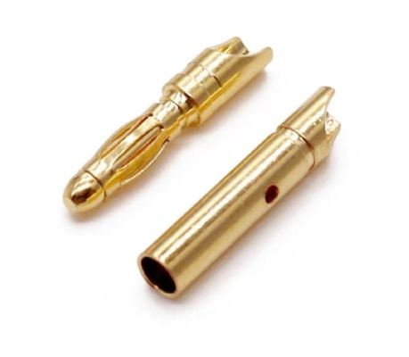 바나나 총알 플러그 커넥터 2.5mm 3.0mm 3.5mm 4.0mm 4.5mm 5.0mm 가공 핀
