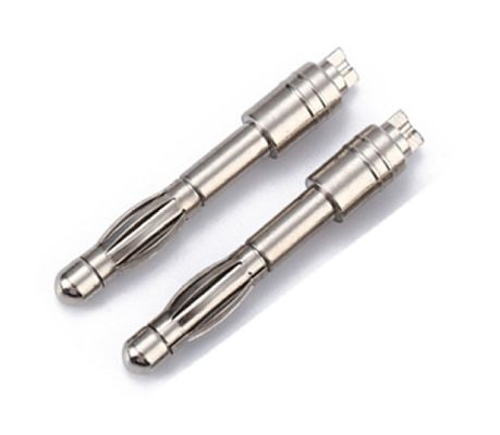 바나나 총알 플러그 커넥터 2.5mm 3.0mm 3.5mm 4.0mm 4.5mm 5.0mm 가공 핀