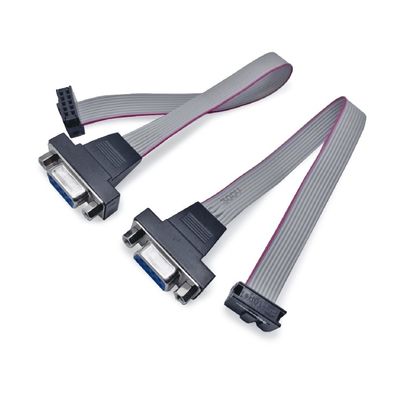 자동차 평면 1.27mm 피치 리본 케이블 IDC 커넥터