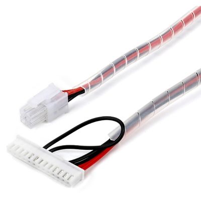 JST XH 2.5에서 MOLEX 4.2 4 핀 커넥터와 함께 전자 케이블 허리네스 조립