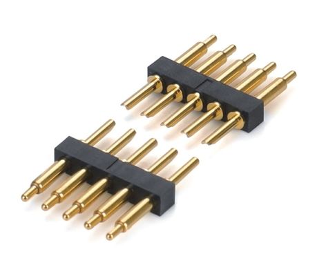 20.0mm Pitch H2.5mm 남성 포고 핀 커넥터 PCB 듀얼 라이 20pin 직사용