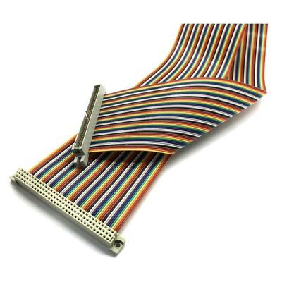 2.54mm 40 핀 IDC 평면 리본 케이블 UL2651 표준 자동차용