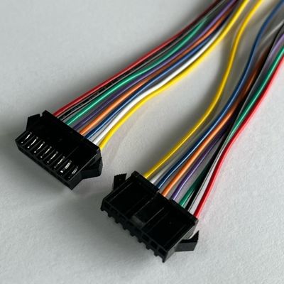 커스터마이징 가능한 JST SM2.5 8 핀 커넥터 전기 와이어 하번스 어셈블리 ul1007 24awg