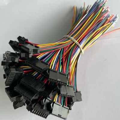 커스터마이징 가능한 JST SM2.5 8 핀 커넥터 전기 와이어 하번스 어셈블리 ul1007 24awg
