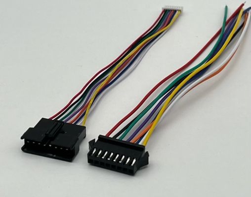 커스터마이징 가능한 JST SM2.5 8 핀 커넥터 전기 와이어 하번스 어셈블리 ul1007 24awg