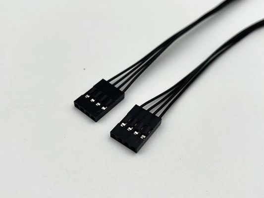 커스터마이즈 된 길이 전기 와이어 허리 듀폰 4 핀에서 JST SH 1.0 4 핀 커넥터