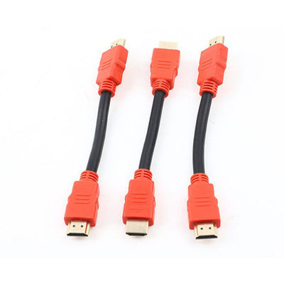 금으로 접힌 폼드 케이블 조립 4K HDTVI 1.4 2.0 케이블 30AWG PC TV용