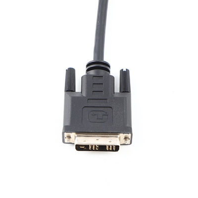DVI 18 1 남성에서 남성 HD 폼드 케이블 집합 OD6.0 HDTV UL20276 30Awg