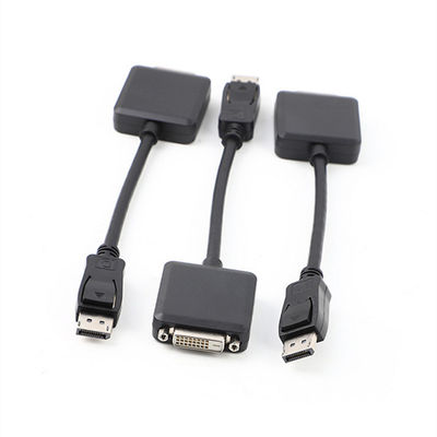 DVI 18 1 남성에서 남성 HD 폼드 케이블 집합 OD6.0 HDTV UL20276 30Awg