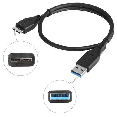 빠른 충전 데이터 전송 USB 케이블 28AWG 데이터 케이블 사용자 정의 길이