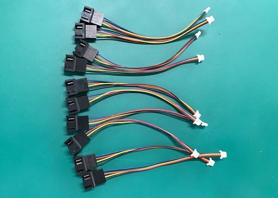 터미널 와이어 허니스 어셈블리 18 - 26Awg JST 커넥터 4.8mm 6.3mm Y 터미널