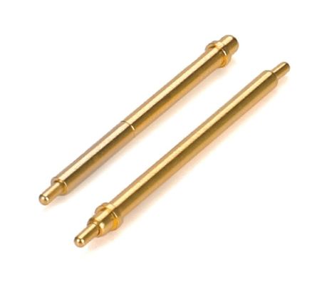 커넥터 가공 핀 2.0x18.5mm 금으로 접힌 터미널 핀 구리 접촉 포인트 핀