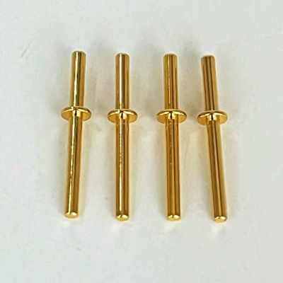 금 접착 청동 가공 핀 1.6x20mm CNC 수직 가공 센터