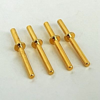 금 접착 청동 가공 핀 1.6x20mm CNC 수직 가공 센터