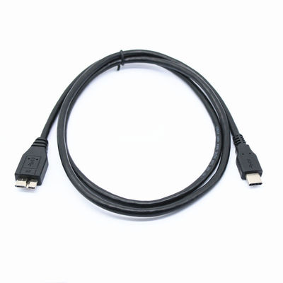 USB 2.0 스플리터 A 남성에서 여성 미크로 B USB C 케이블 휴대전화 금판