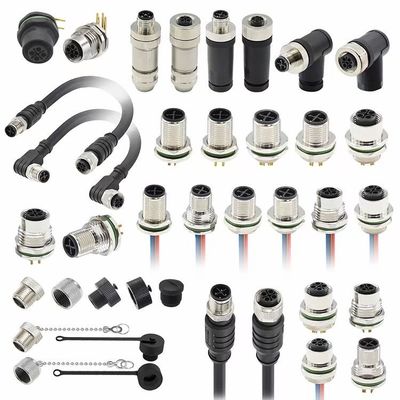 원형 수 플러그 커넥터