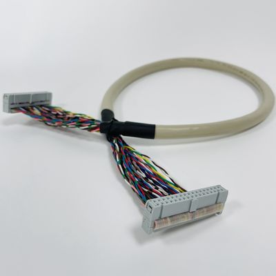 UL20706 IDC 둥근 케이블 34pin 40pin Pitch 2.54mm IDC 커넥터