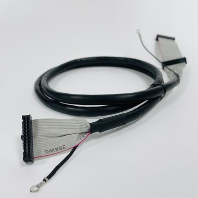 UL20706 IDC 둥근 케이블 34pin 40pin Pitch 2.54mm IDC 커넥터