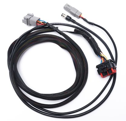 24 - 32AWG 와이어 연결을 위해 사용자 정의 자동차 와이어링 하번 24 핀