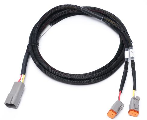 24 - 32AWG 와이어 연결을 위해 사용자 정의 자동차 와이어링 하번 24 핀