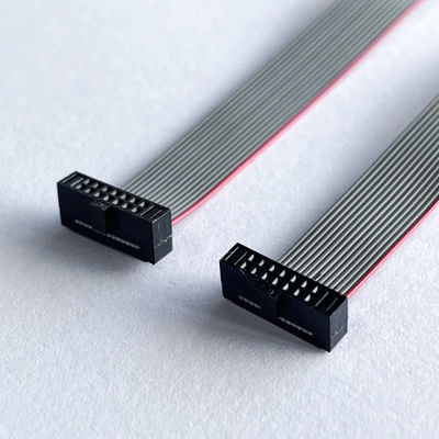 1.27mm 평면 IDC 케이블 10 핀 - 100 핀 리본 케이블 조립 사용자 정의 길이