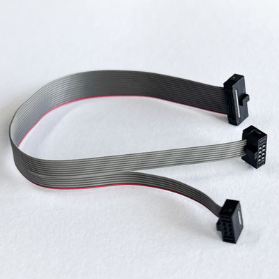 1.27mm 평면 IDC 케이블 10 핀 - 100 핀 리본 케이블 조립 사용자 정의 길이
