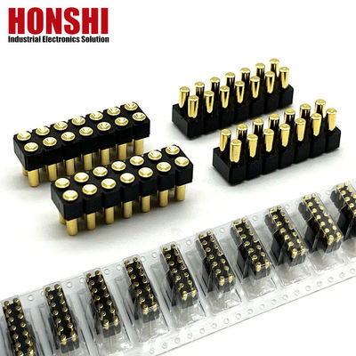 2.54mm 고전 포고 핀 커넥터 여성 2x7P 금판 H2.5 SMT 타입 PCB