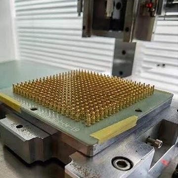 스프링 포스 포고 핀 커넥터 작업 높이 4.9mm 디프 타입 포고 핀