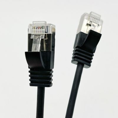 주문형 블랙 폼드 케이블 집합 RJ45 Cat7 이더넷 패치 케이블 8P8C 커넥터 케이블