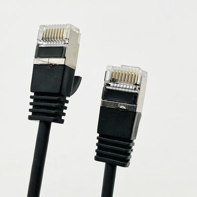 주문형 블랙 폼드 케이블 집합 RJ45 Cat7 이더넷 패치 케이블 8P8C 커넥터 케이블