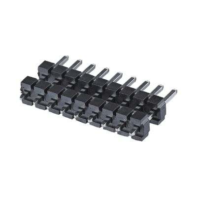 5.08mm 피치 단일 행 헤더 커넥터 직선 디프 타입 2 - 20 핀 H2.5mm