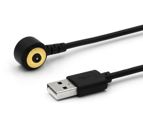 고전류 3.0a 충전 케이블 USB 2 핀 원형 전원 충전 어댑터 자기 포고 핀