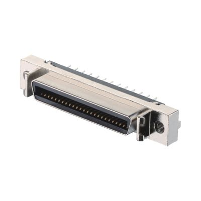 진크 합금 껍질 재료 68 핀 SCSI 커넥터 솔더 타입 VHDCI HPCN 남성