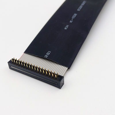 IDC 리본 평면 케이블 집합 UL2651 28AWG 틴 된 구리 와이어 선도자