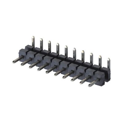 3.96mm 금판 PCB 핀 헤더 커넥터 단일 라인 SMT 타입 2 - 20 핀 H3.2mm