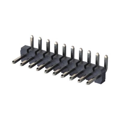 3.96mm 금판 PCB 핀 헤더 커넥터 단일 라인 SMT 타입 2 - 20 핀 H3.2mm