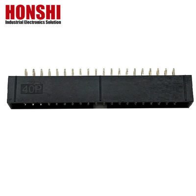 2.54mm 박스 헤더 커넥터 H8.8 40P 금판 전기 듀얼 라이커 커넥터
