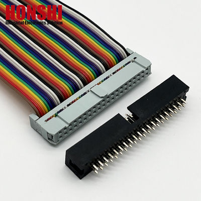 2.54mm 박스 헤더 커넥터 H8.8 40P 금판 전기 듀얼 라이커 커넥터