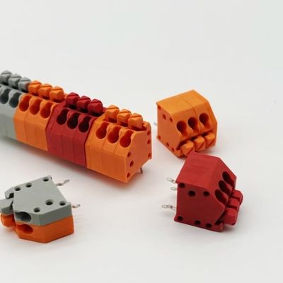 2.5mm 3.5mm 스크루리스 터미널 블록 커넥터 PCB 스프링 터미널 블록