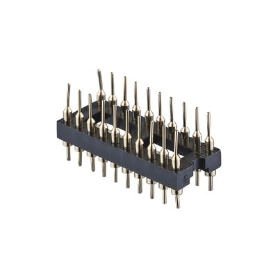 가공 된 둥근 핀 헤더 SMT PCB 유형 H3.0mm 6 핀 - 64 핀 IC 소켓