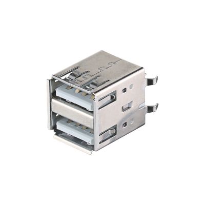 USB 2.0 / 3.0 잭 A 타입 남성 플러그 커넥터 청동 / 인화 청동 접촉 재료