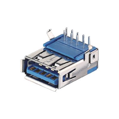 USB 2.0 / 3.0 잭 A 타입 남성 플러그 커넥터 청동 / 인화 청동 접촉 재료