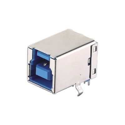 USB 2.0 / 3.0 잭 A 타입 남성 플러그 커넥터 청동 / 인화 청동 접촉 재료